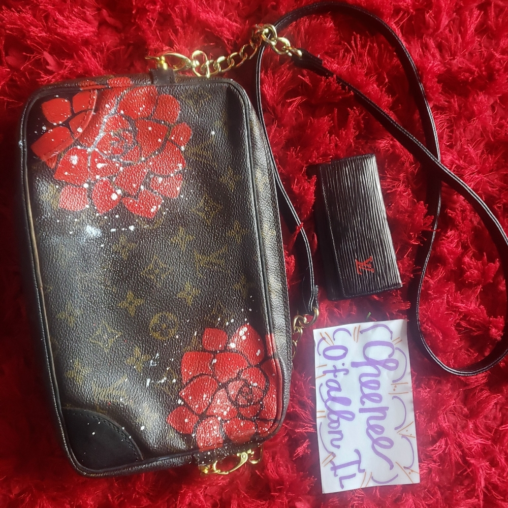 Authentic Louis Vuitton Marly Dragonne --Altered